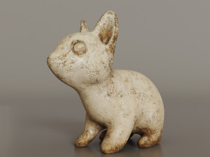 bunny sculpture 3D Model