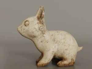 bunny sculpture 3D Model
