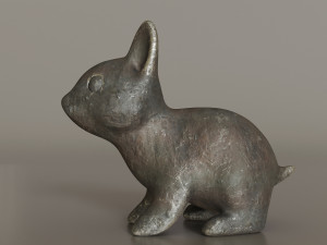 bunny sculpture 3D Model