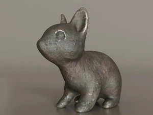 bunny sculpture 3D Model