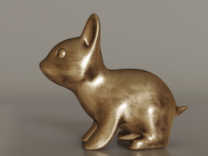 bunny sculpture 3D Model