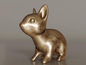 bunny sculpture 3D Model