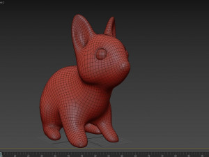 bunny sculpture 3D Model
