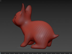bunny sculpture 3D Model