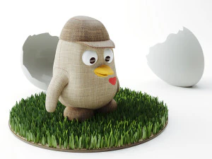 pinguino giocattolo Modello 3D