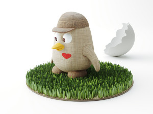toy penguin 3D Model