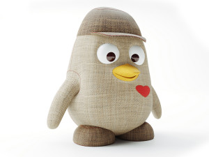 toy penguin 3D Model