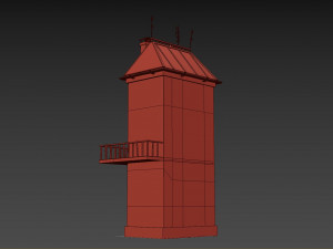 cartoon house 3D-Modell
