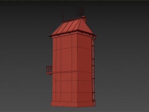 cartoon house 3D-Modell