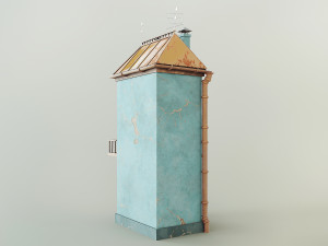 cartoon house 3D-Modell