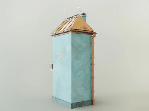 cartoon house 3D Model