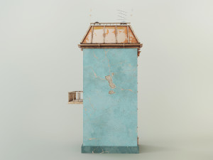 cartoon house 3D-Modell