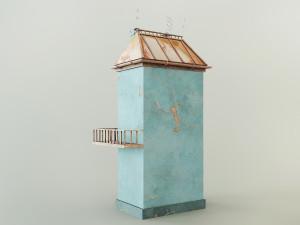 cartoon house 3D-Modell