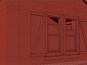 cartoon house 3D Model