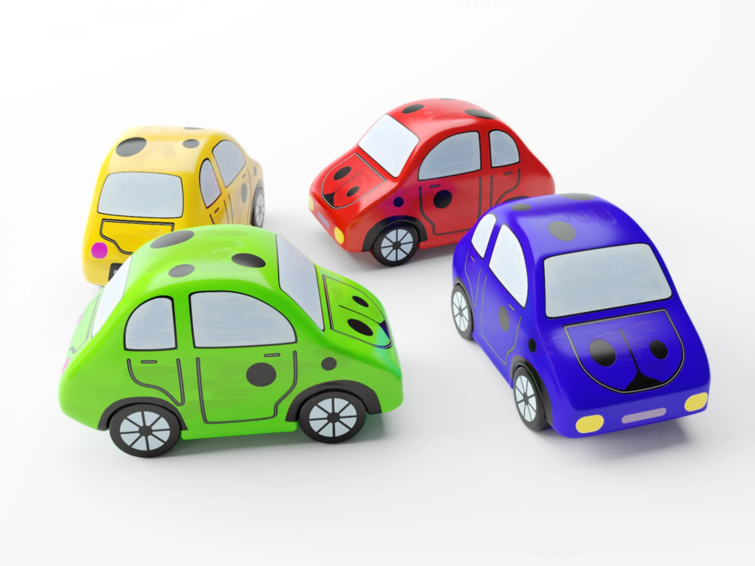 toy car 3D Model .c4d .max .obj .3ds .fbx .stl .blend 