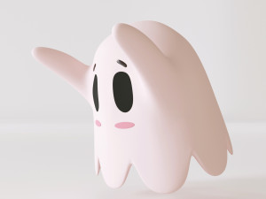 cute ghost 3D-Modell