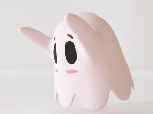 cute ghost 3D Model