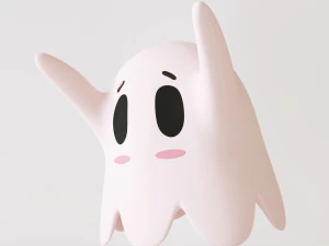 cute ghost 3D Model