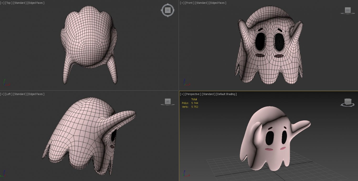 Ghost 3d model