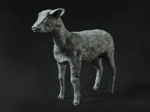 sheep sculpture Modelo 3D