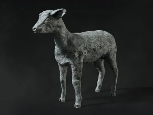 sheep sculpture 3D Model