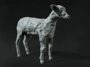 sheep sculpture 3D Model
