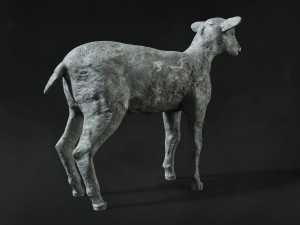 sheep sculpture Modelo 3D