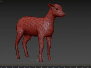 sheep sculpture 3D Model