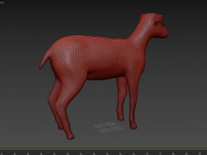 sheep sculpture Modelo 3D