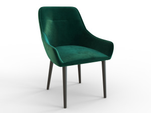 diana stool group 3D 模型