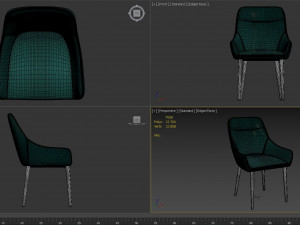 diana stool group Modelo 3D