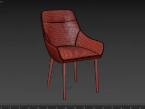 diana stool group 3D Model