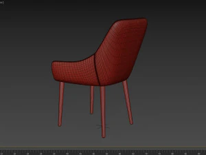 diana stool group 3D Model