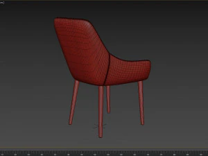 diana stool group 3D Model
