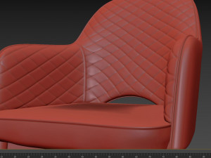 venus stool group 3D 模型