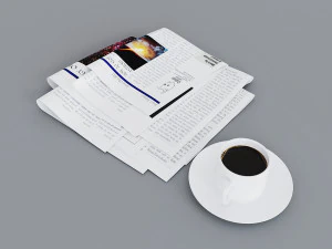 morning set 3D Model
