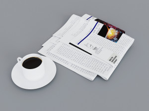 morning set 3D Модель