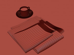 morning set 3D Модель