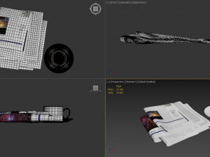 morning set 3D Модель