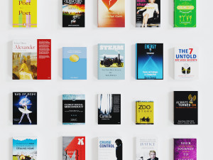 books 3D Model