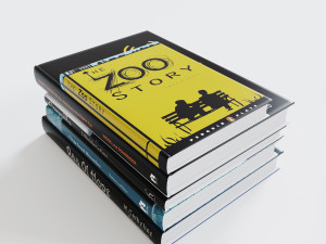 books Modello 3D