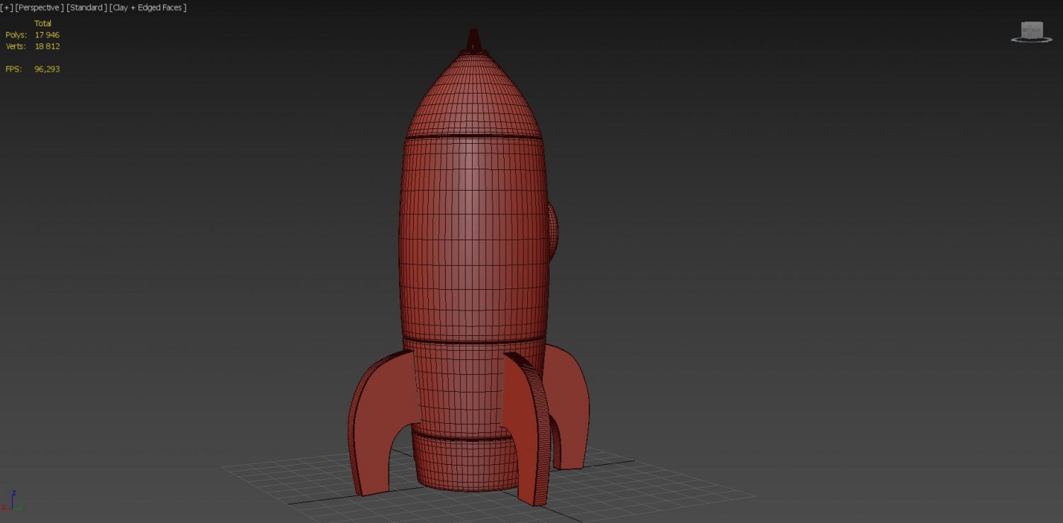 Blender: How to Model a Cartoon Rocket 