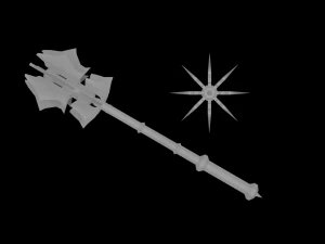 maces pack 3D Model
