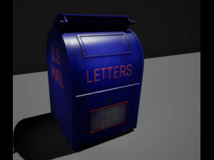 поштова скринька 3D Модель