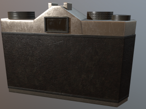 photo camera zakat 3D Model