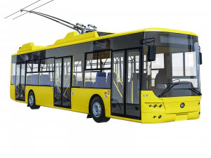 trolleybus 3D Model