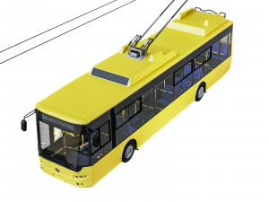 trolleybus 3D Model