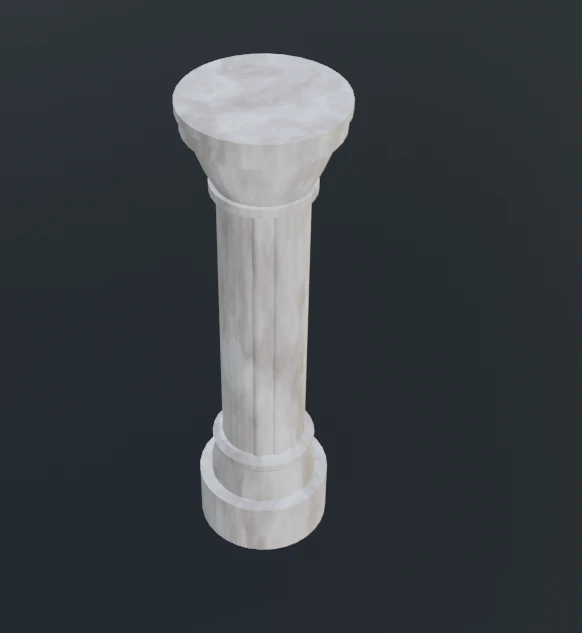 ancient roman column pack 3D Model .c4d .max .obj .3ds .fbx .stl .blend 