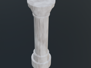 ancient roman column pack 3D Модель