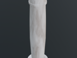 ancient roman column pack Model 3D